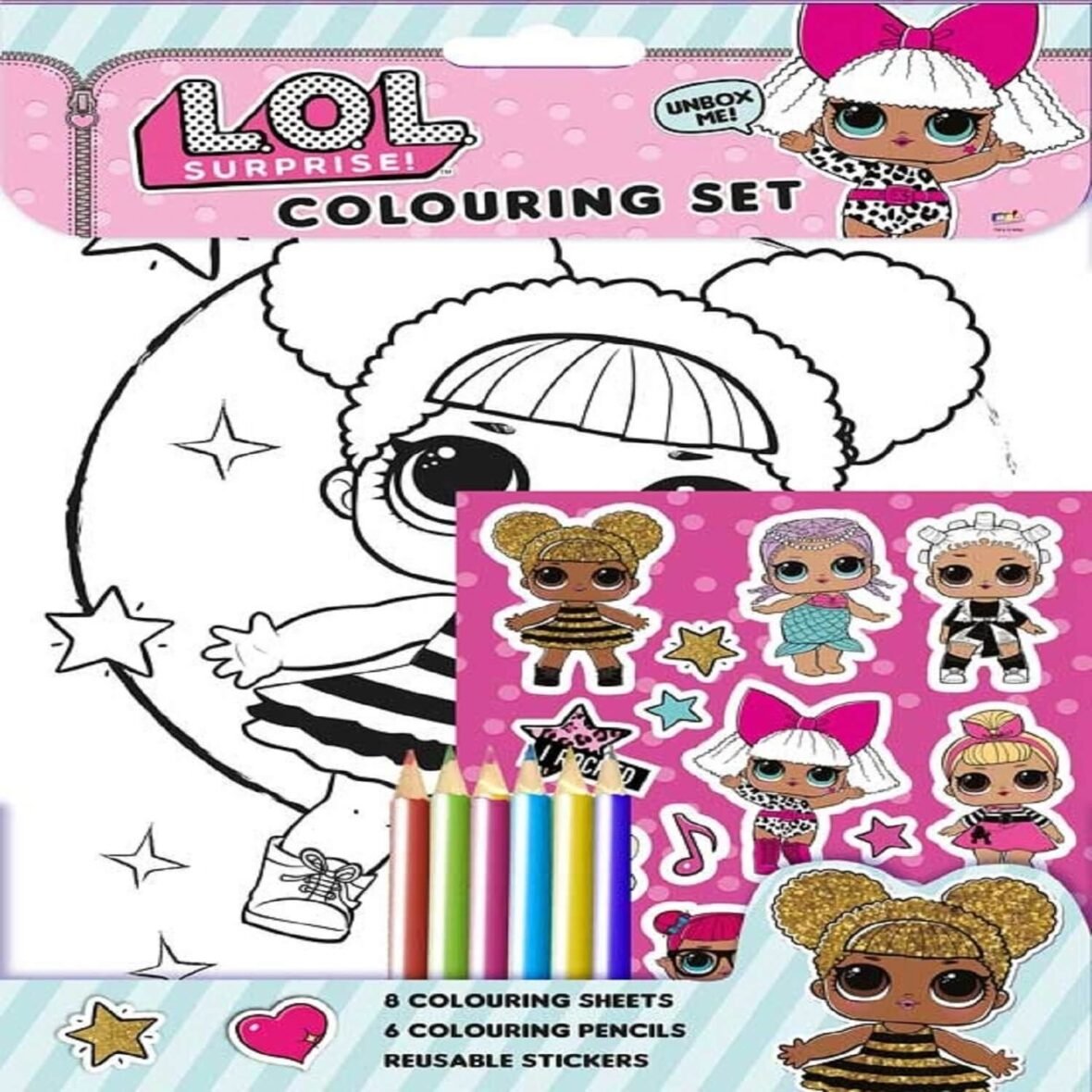 Alligator — L.O.L. Surprise! Colouring Set (set de coloriage enfant)