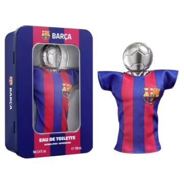 Air-Val — Parfum FC Barcelone 100 ml en boîte métal