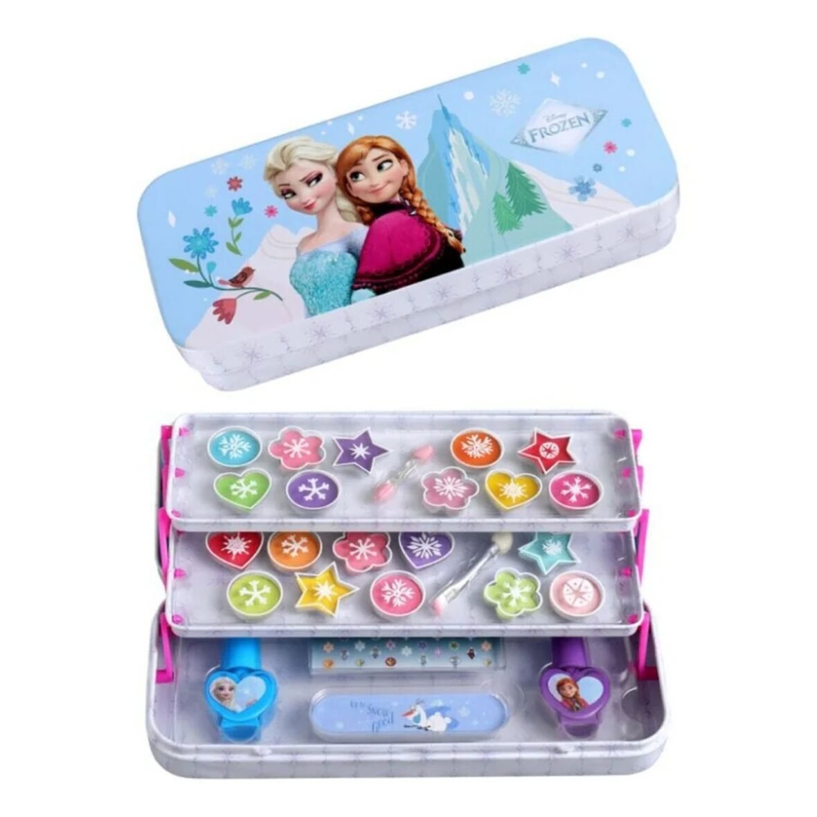 Air-Val — Coffret maquillage Frozen à 3 plateaux