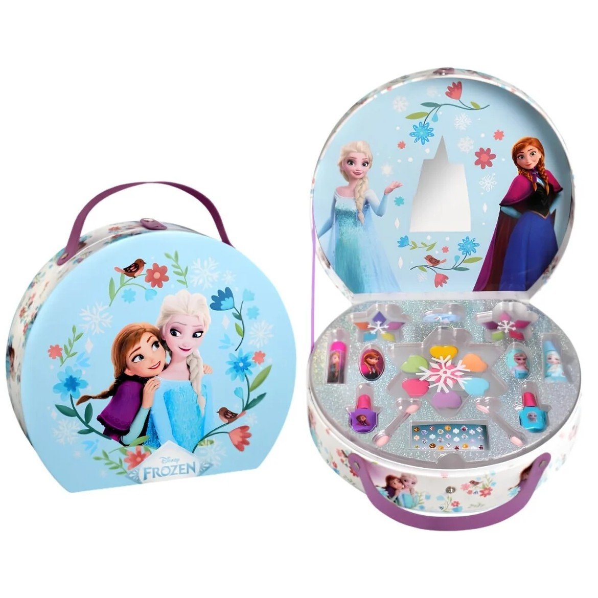 Air-Val — Coffret maquillage rond Frozen