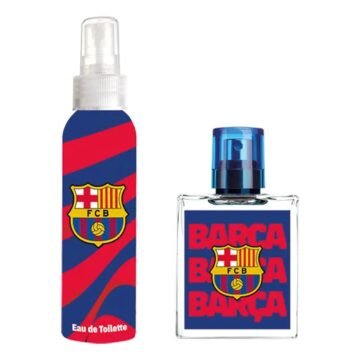 Air-Val — Coffret FC Barcelone EDT 50 ml et spray 100 ml