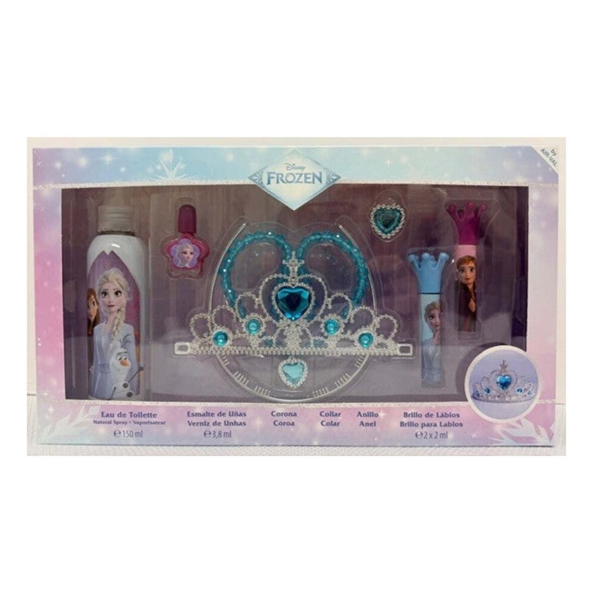 Air-Val — Coffret Frozen parfum, couronne et maquillage
