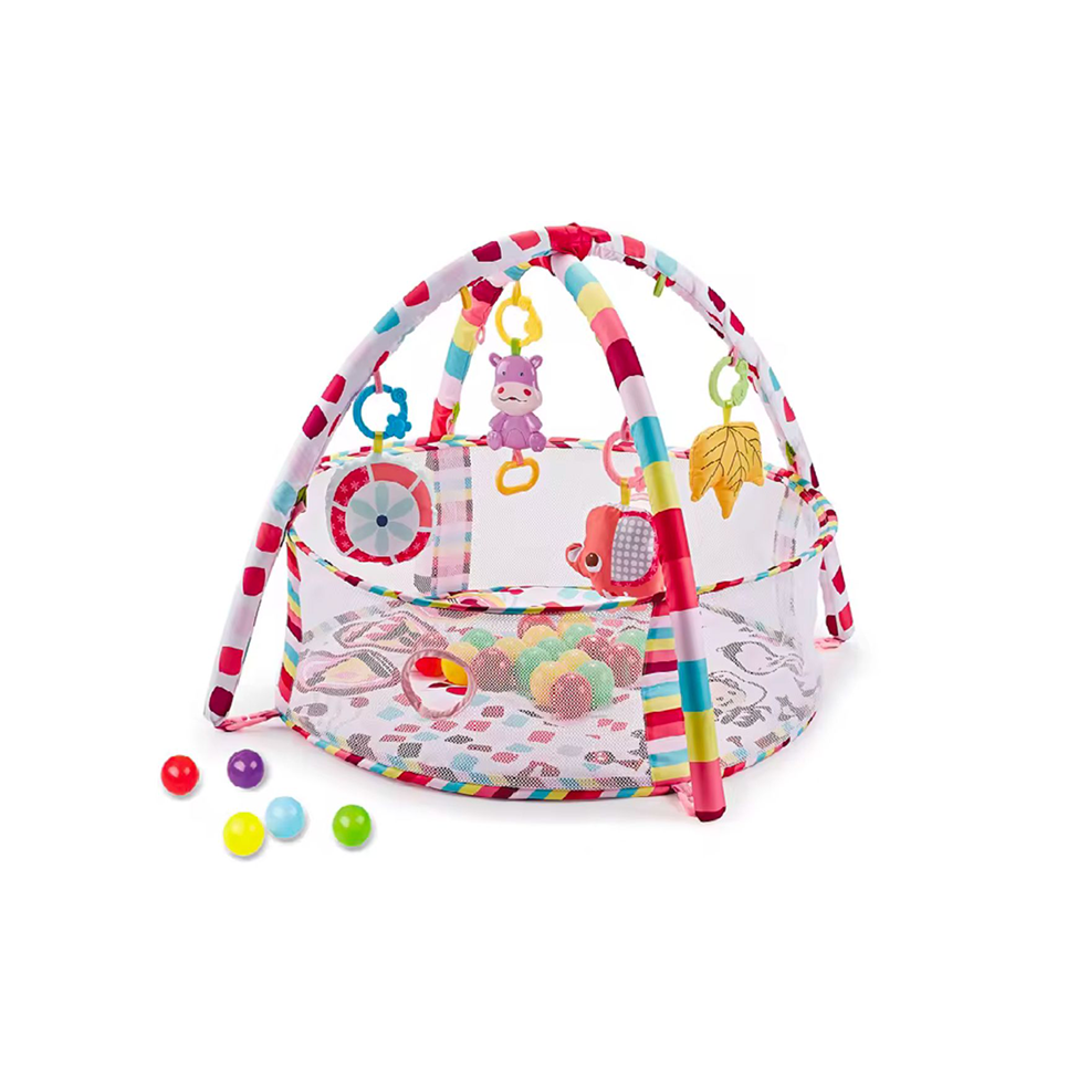 Parc avec mini ball pour bébé