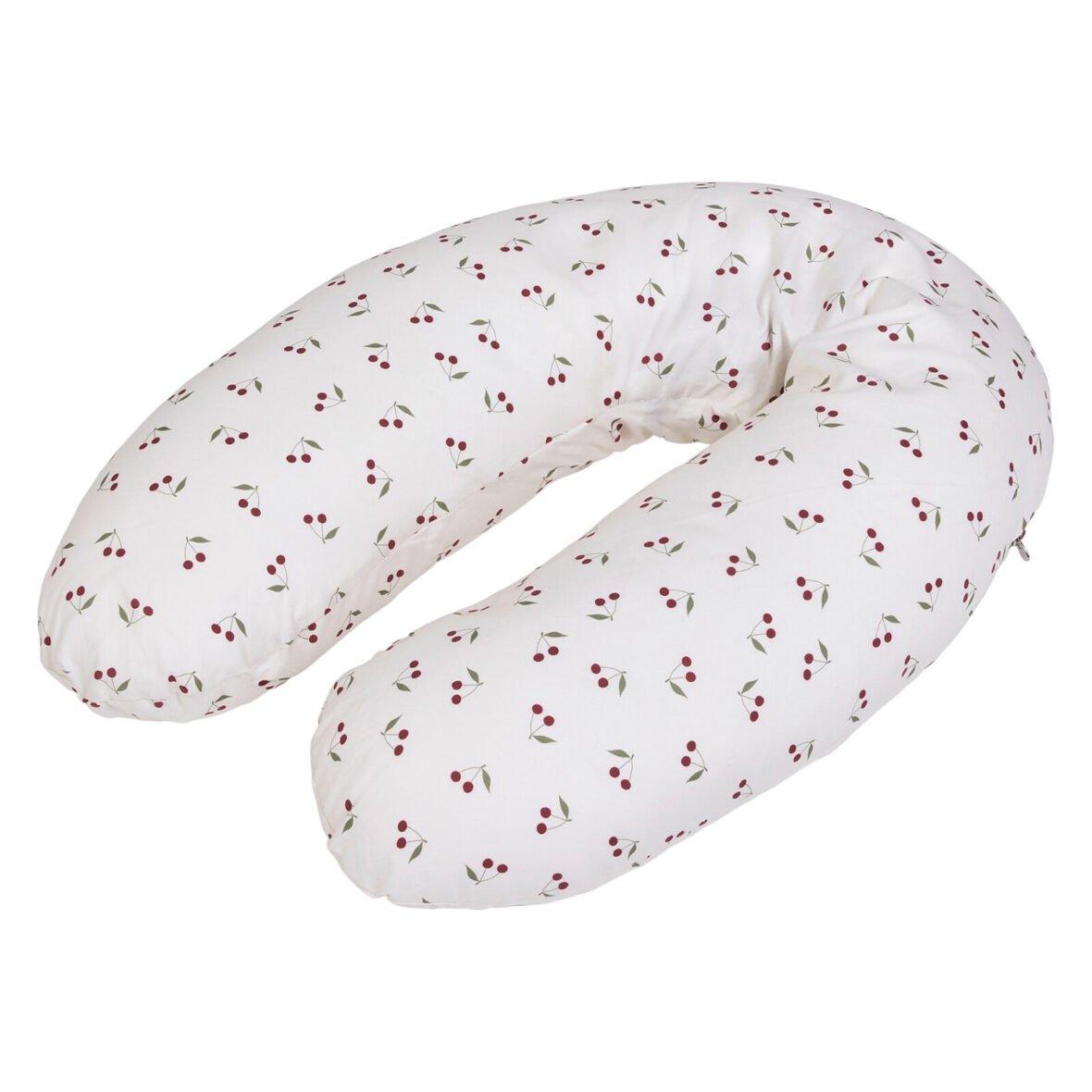 Candide — Coussin de maternité Cerises pour grossesse et repas