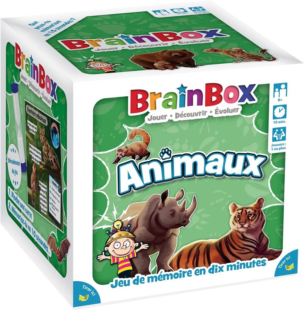 ASMODEE BrainBox Animaux