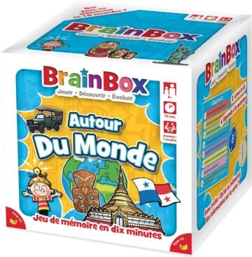 ASMODEE BrainBox Around the World Trip - View 2