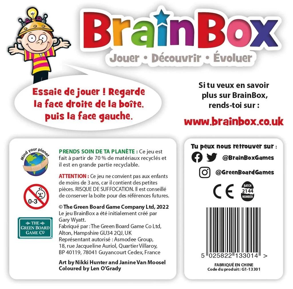 ASMODEE BrainBox Voyage autour du monde – vue 3