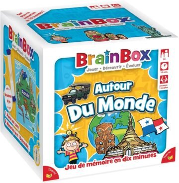 ASMODEE BrainBox Around the World Trip