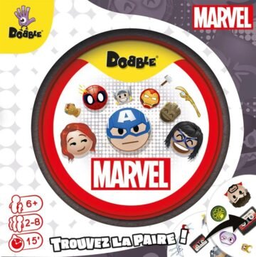 ASMODEE Dobble Marvel Emoji