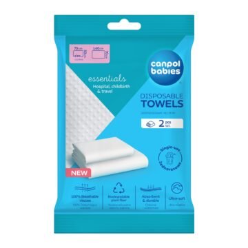 Canpol Lot de 2 serviettes jetables