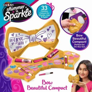 Cra-Z-Art Shimmer ’n Sparkle Coffret maquillage nœud doré
