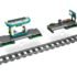 LEGO City 60423 Le tramway et la station du centre-ville - vue 3