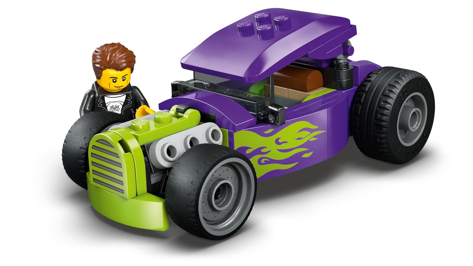 LEGO City 60485 Le hot rod – vue 5