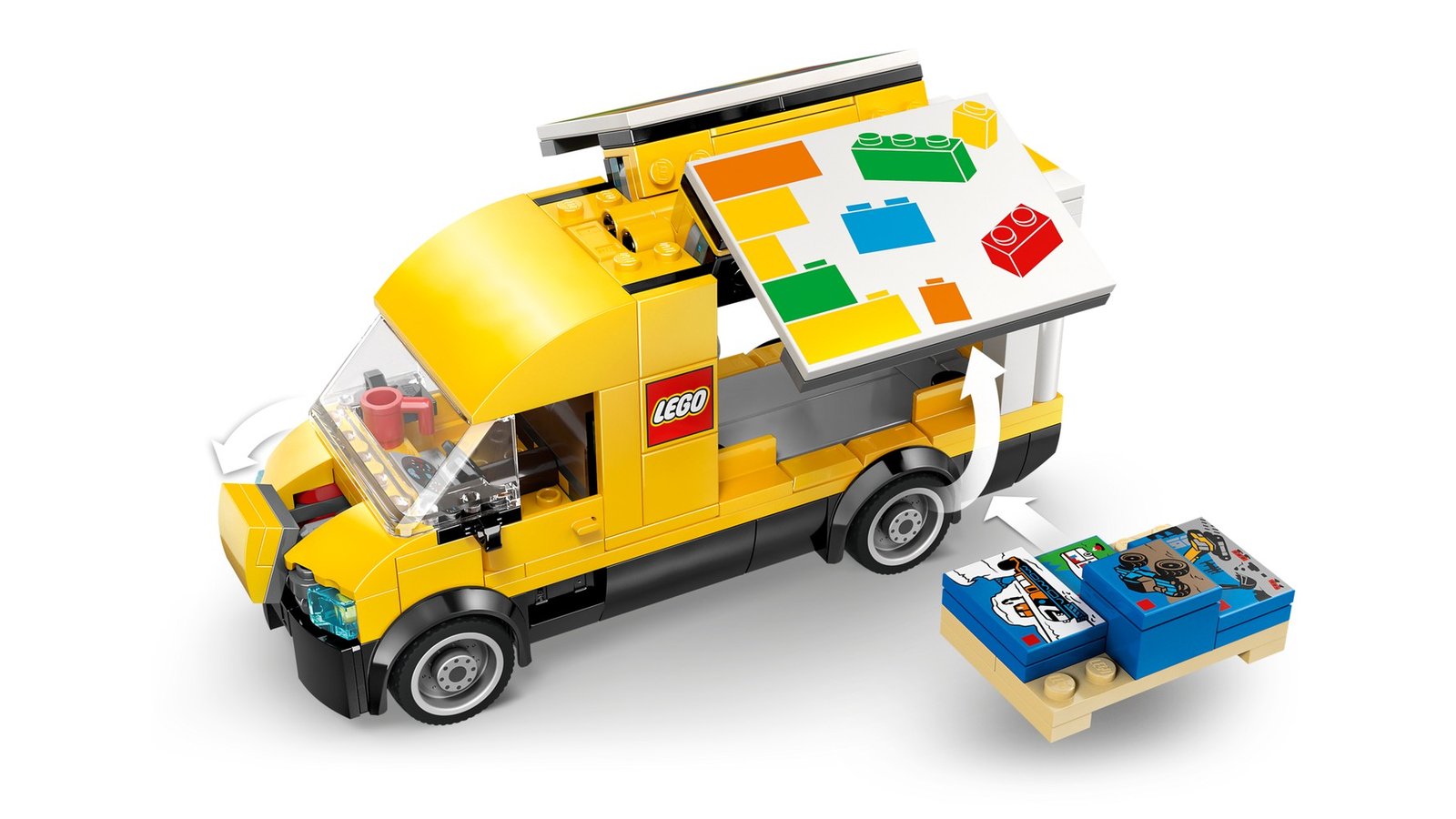 LEGO City 60500 Le van LEGO – vue 4