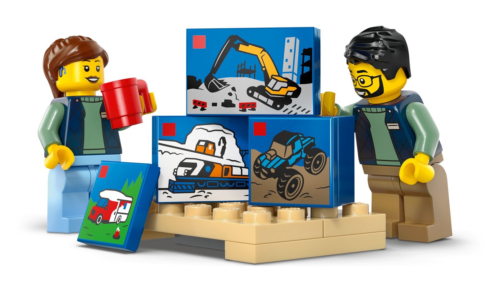 LEGO City 60500 Le van LEGO – vue 5