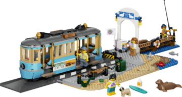 LEGO City Le tramway de bord de mer
