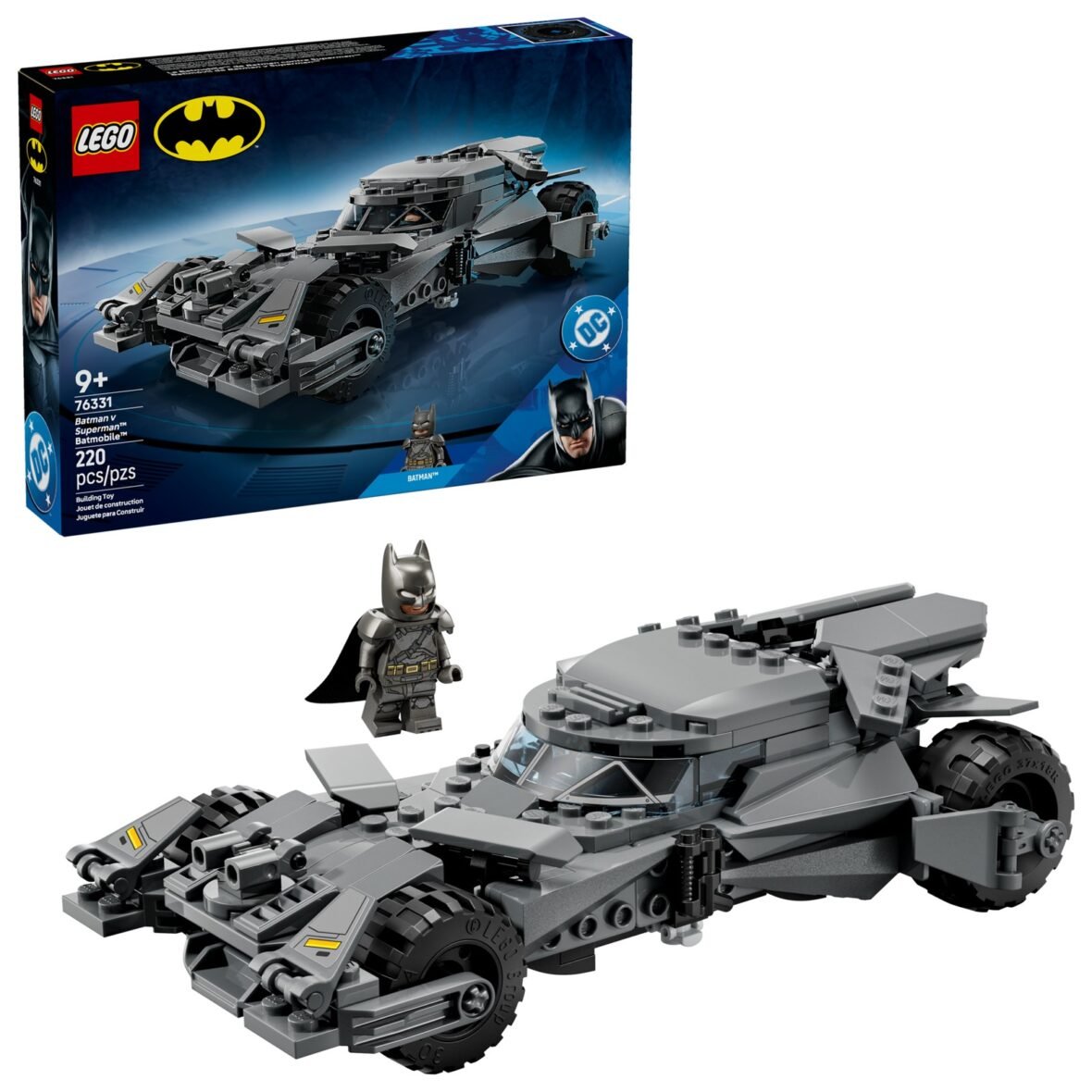 LEGO DC Batman 76331 La Batmobile de Batman v Superman – vue 2