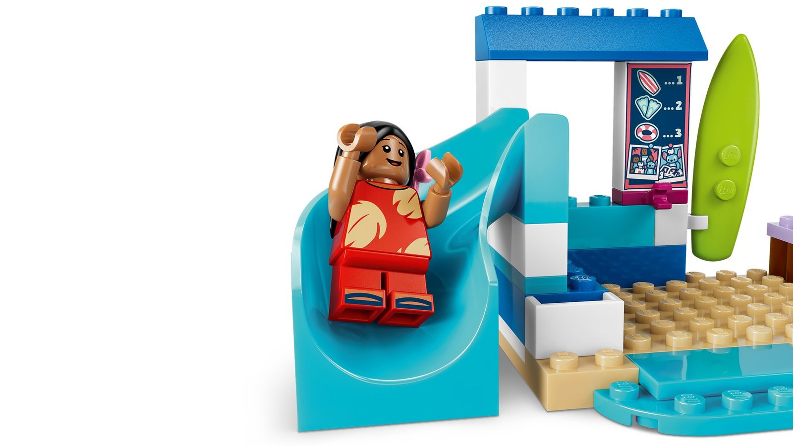 LEGO Disney 43280 Jeux de plage avec Lilo et Stitch – vue 5