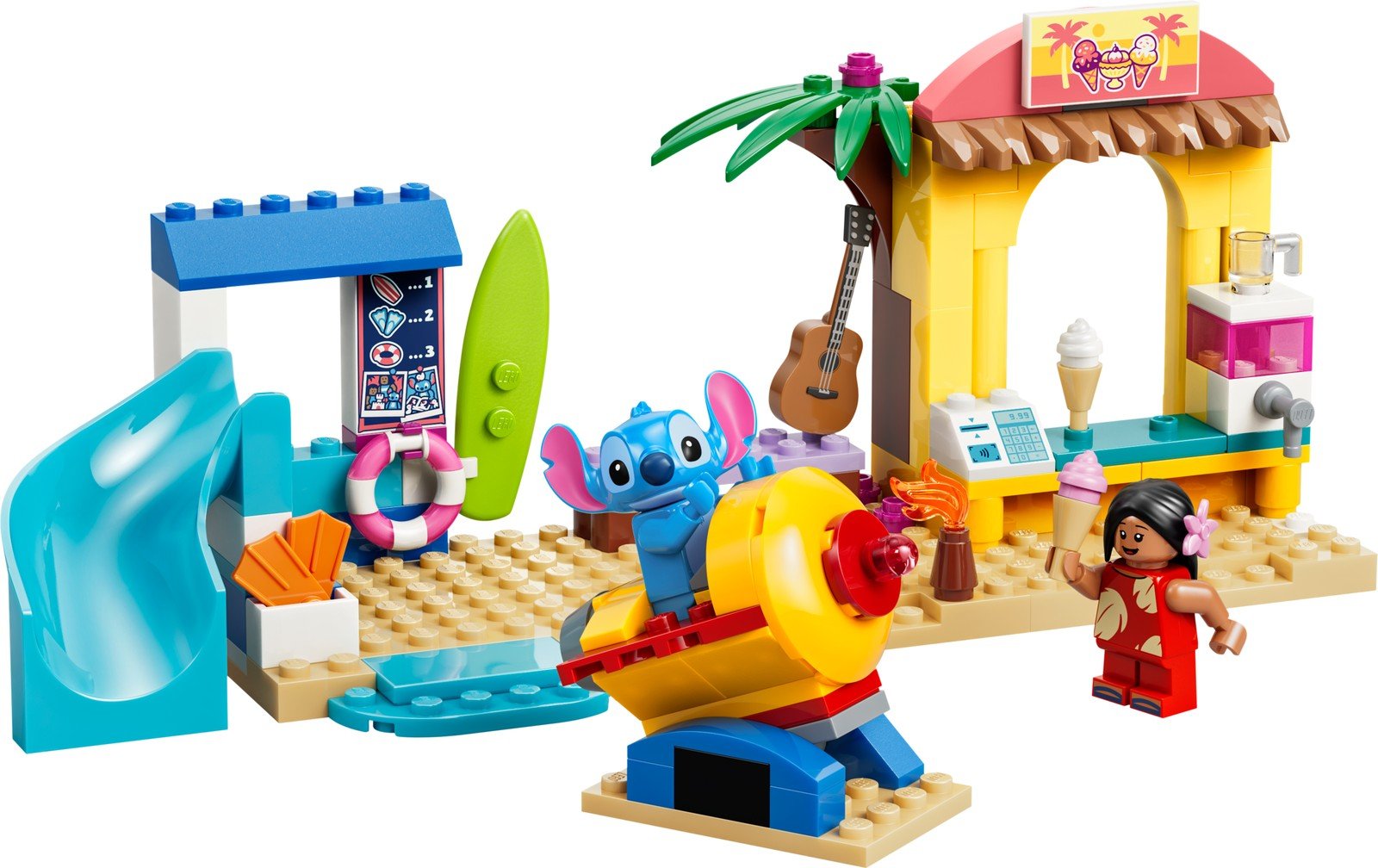 LEGO Disney 43280 Jeux de plage avec Lilo et Stitch