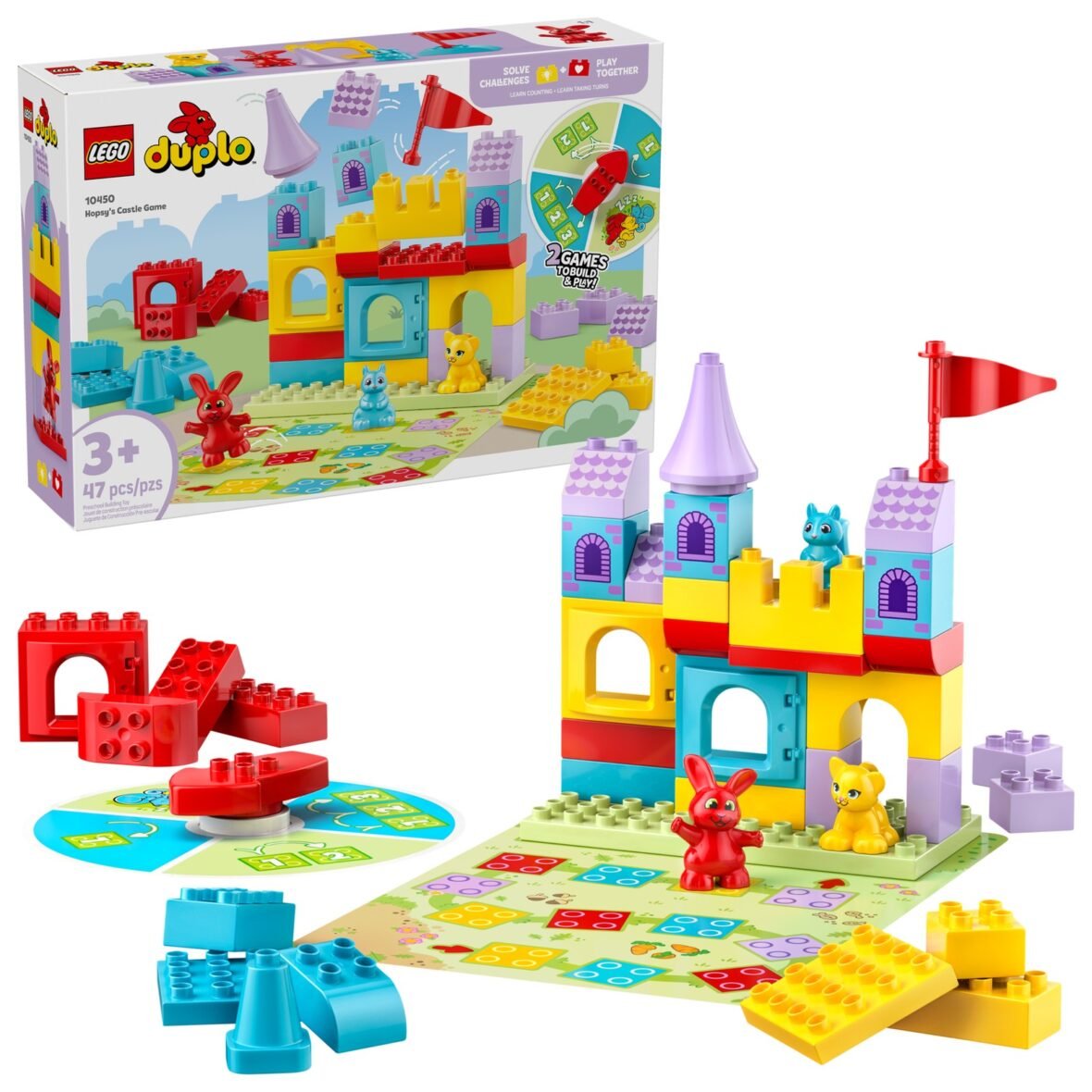LEGO DUPLO 10450 Le jeu du château d’Hopsy – vue 2