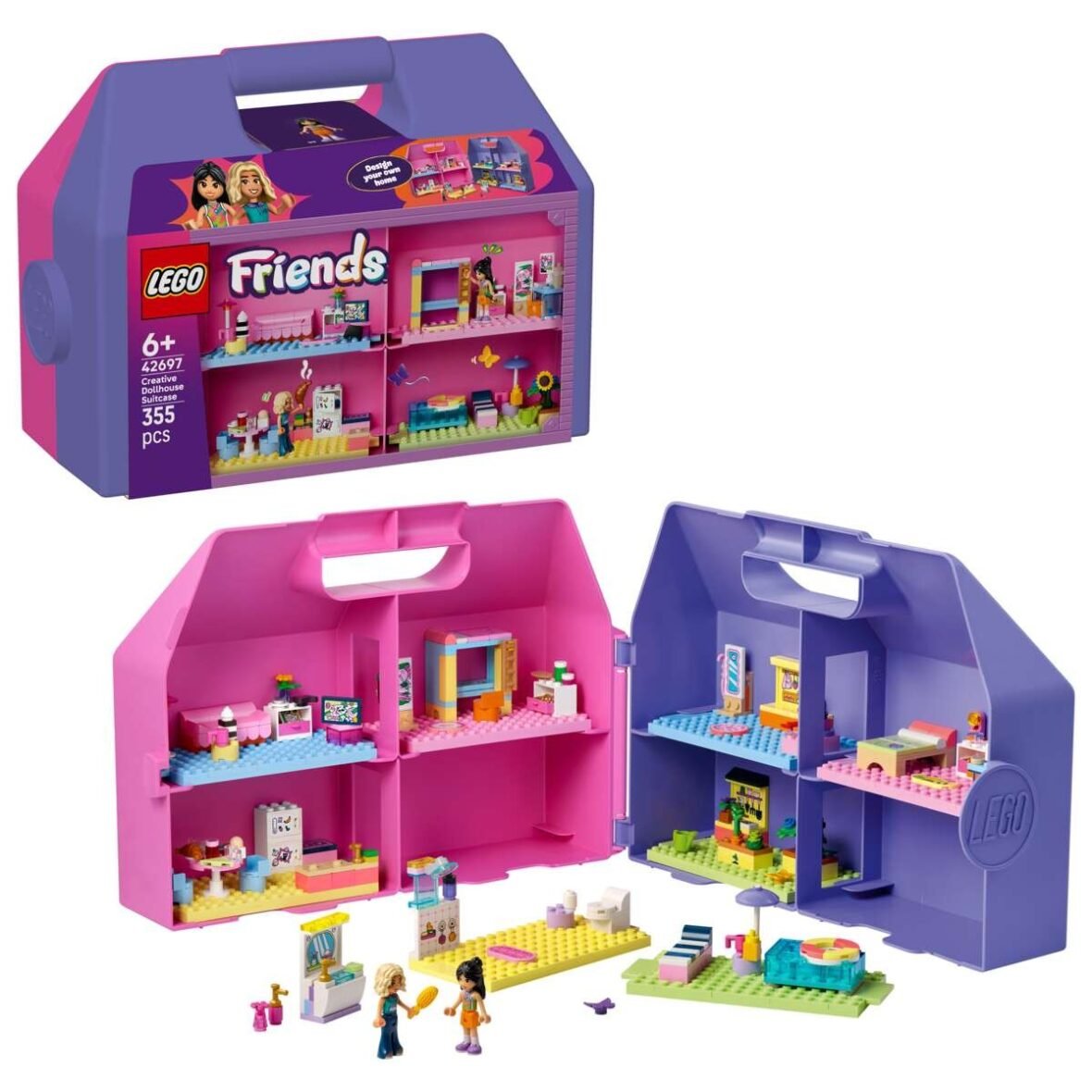 LEGO Friends 42697 La maison de poupée dans la valise créative