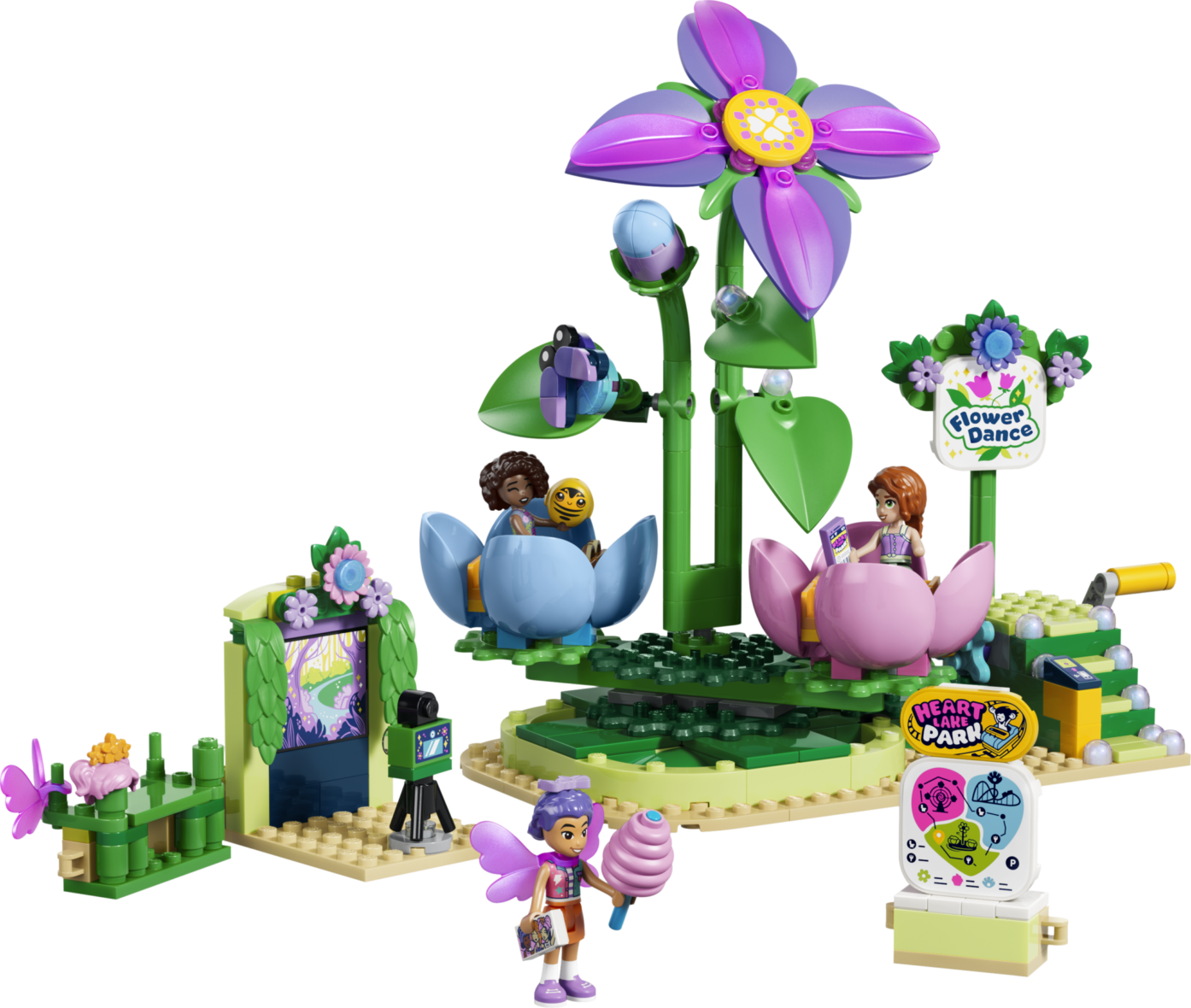 LEGO Friends La fleur tournoyante et les tasses à thé féériques