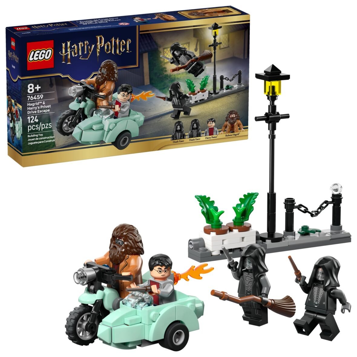 LEGO Harry Potter 76459 Hagrid et Harry s’échappent de Privet Drive – vue 2