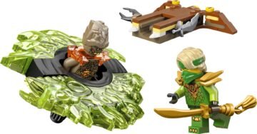 LEGO NINJAGO 71850 Lloyd contre la toupie du monstre de la Terre