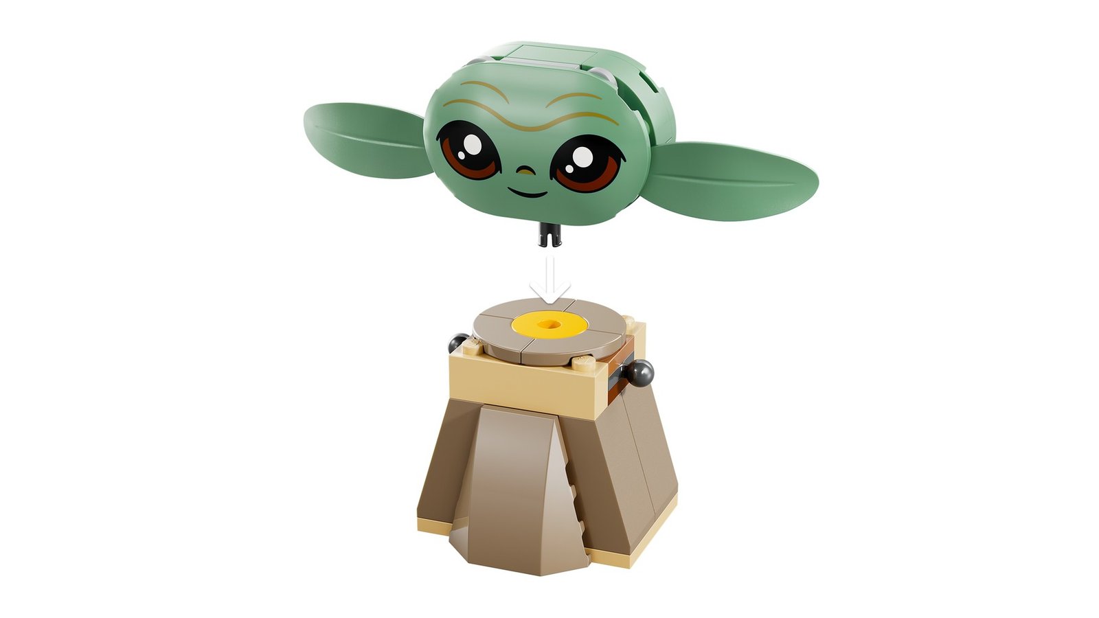 LEGO Star Wars 75443 Chez Grogu – vue 3
