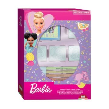 Multiprint Coffret de 4 tampons Barbie