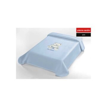 Pierre Cardin Couverture 760 bleue 80 × 110 cm