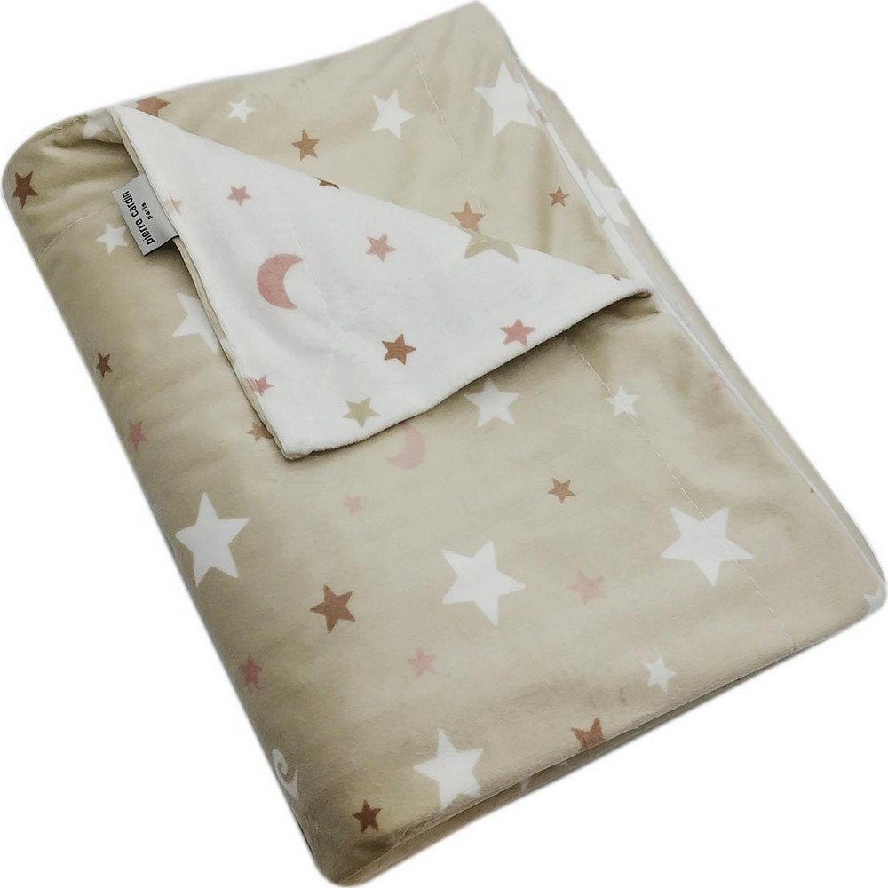 Pierre Cardin Couverture Moon beige 80 × 110 cm