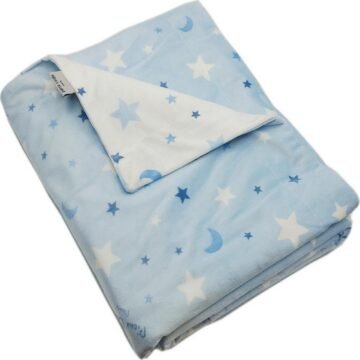 Pierre Cardin Couverture Moon bleue 80 × 110 cm