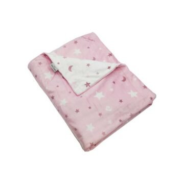 Pierre Cardin Couverture Moon rose 110 × 140 cm
