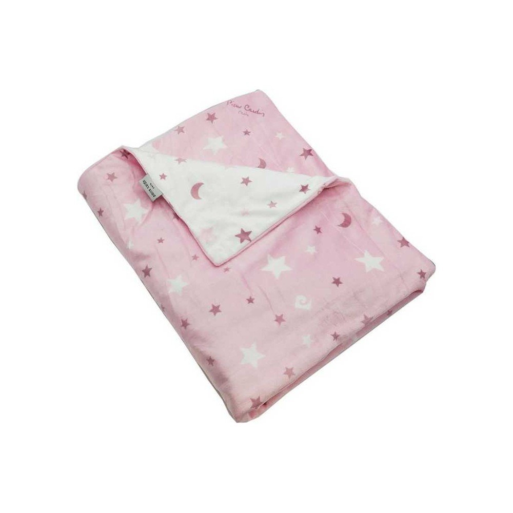 Pierre Cardin Couverture Moon rose 110 × 140 cm
