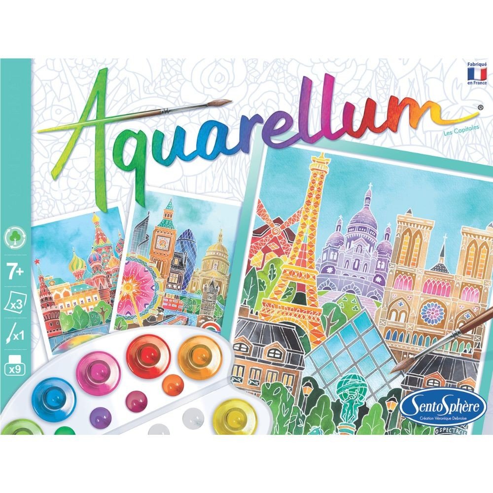 SentoSphère Aquarellum Capitales – vue 2