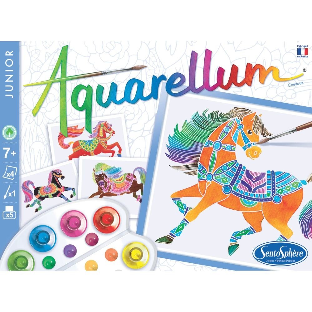 SentoSphère Aquarellum Junior Chevaux – vue 3