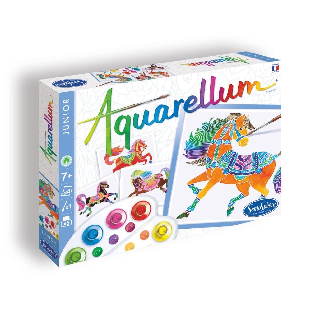 SentoSphère Aquarellum Junior Chevaux