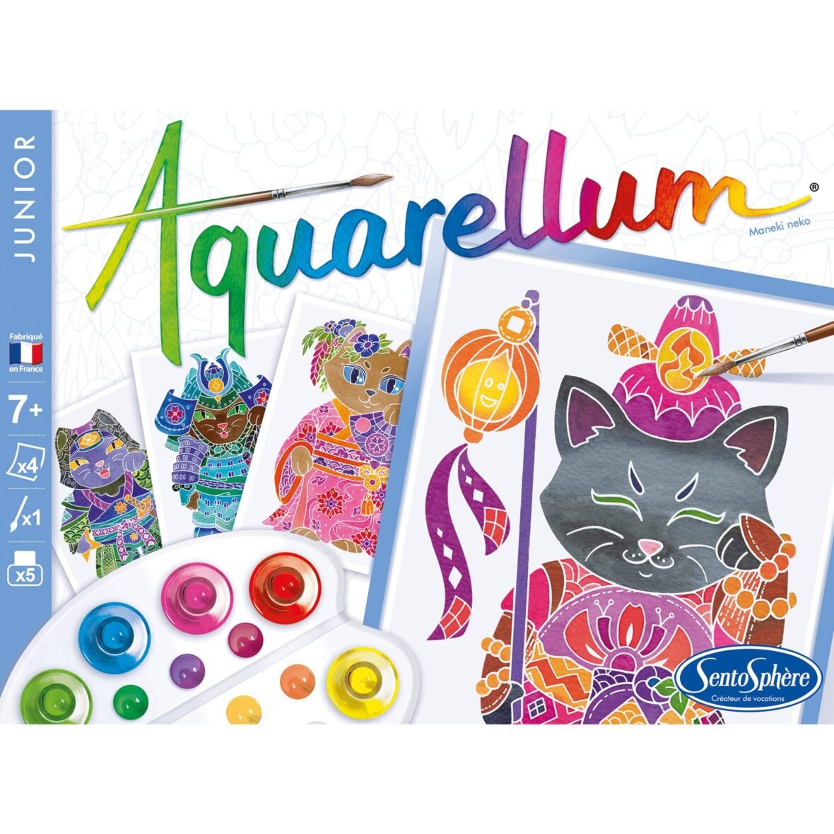 SentoSphère Aquarellum Junior Maneki Neko – vue 3