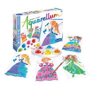 SentoSphère Aquarellum Junior Princesses fleurs