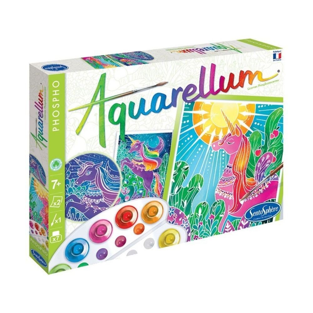 SentoSphère Aquarellum Phospho Licornes – vue 2