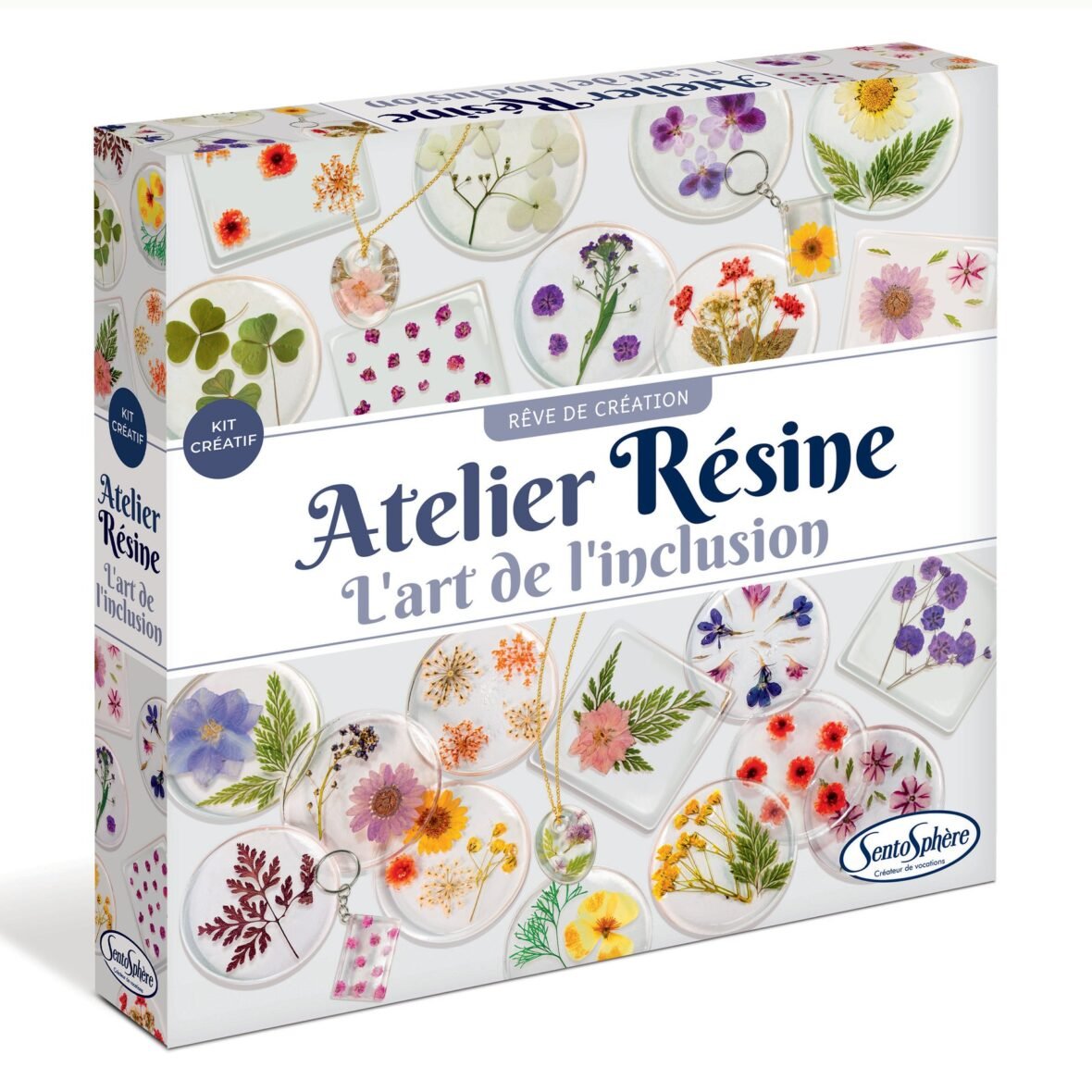 SentoSphère Atelier résine L’art de l’inclusion