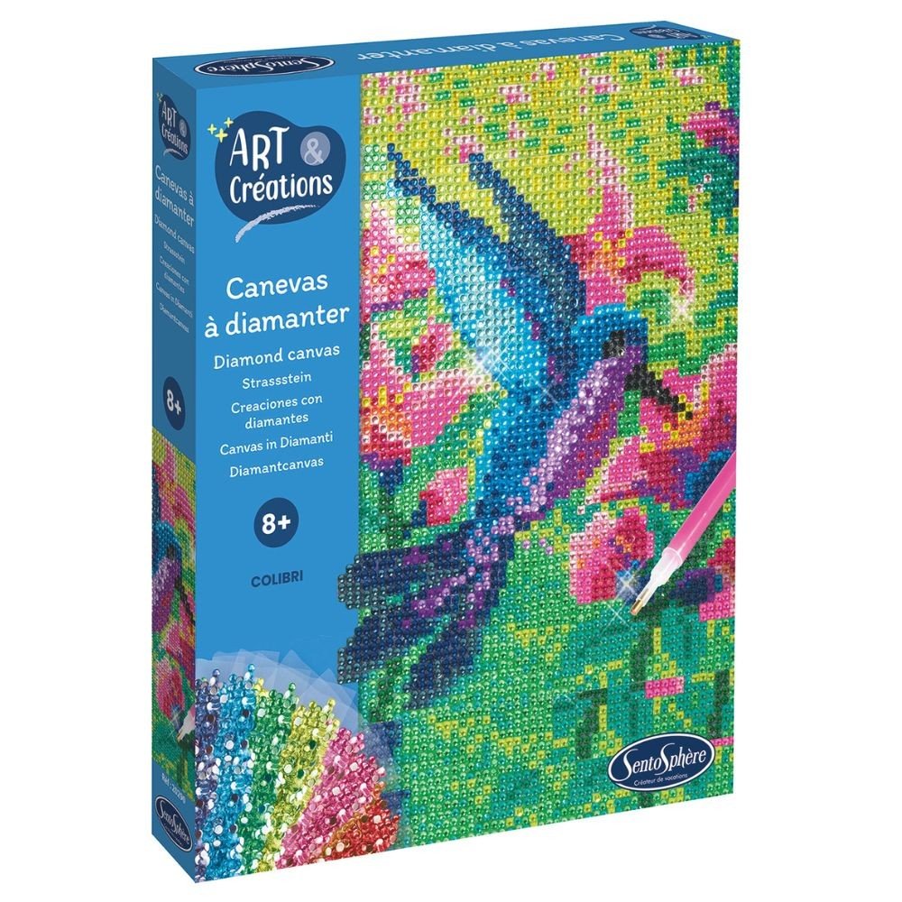 SentoSphère Canevas à diamanter Colibri